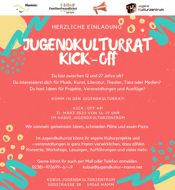 Jugendkulturrat Kick-Off