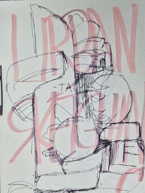 Dein Ding: URBAN SKETCHING
