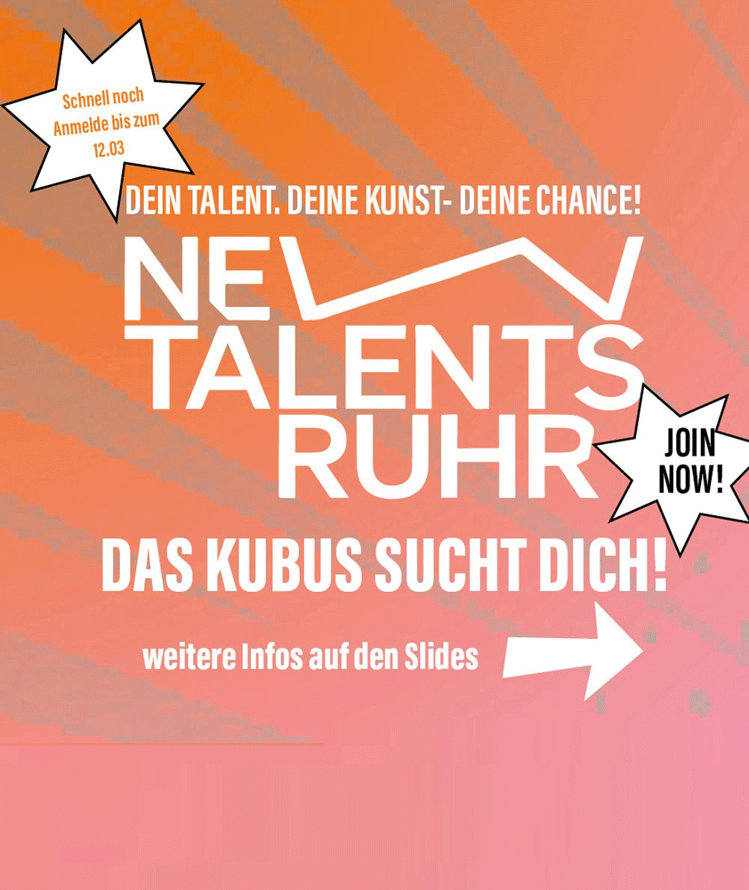NEW TALENTS RUHR