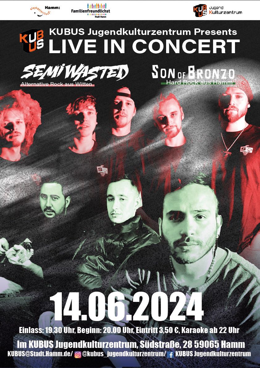 LIVE IN CONCERT + Karaoke am 14.06.24.